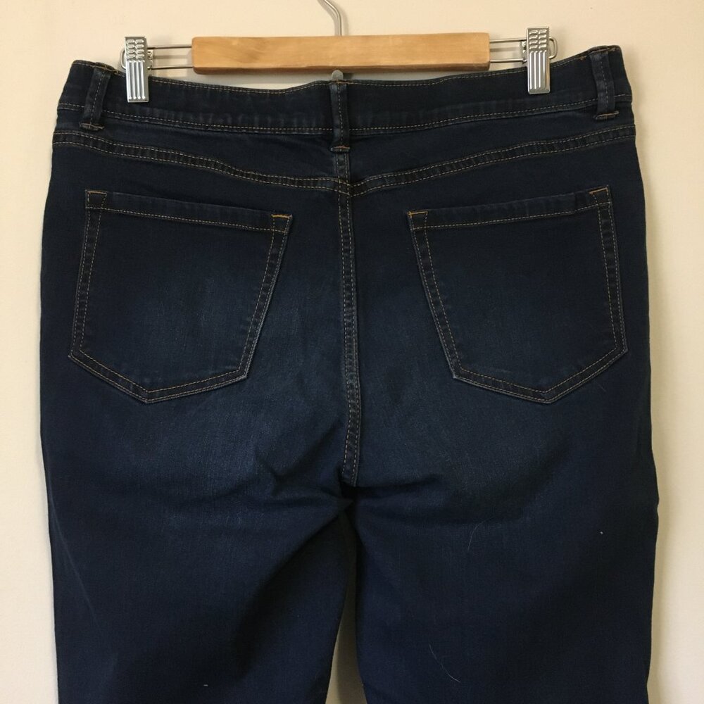 Denver Hayes Mid Rise Blue Jeggings Size 16x32 Stretch - Picture 4 of 12